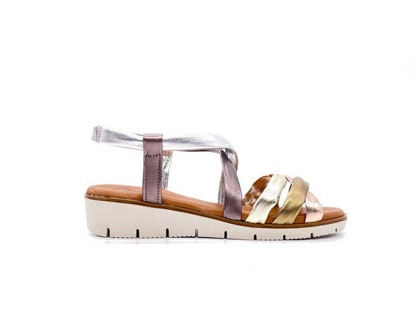 LUXDIVE Sandalo Donna Intrecciato Metmul