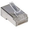 Confezione 100 Plug Modulari Pro Line RJ45 Cat.5e STP