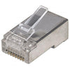 Confezione 100 Plug Modulari Pro Line RJ45 Cat.5e STP