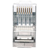 Confezione da 100 Plug Modulari RJ45 Cat.5e STP