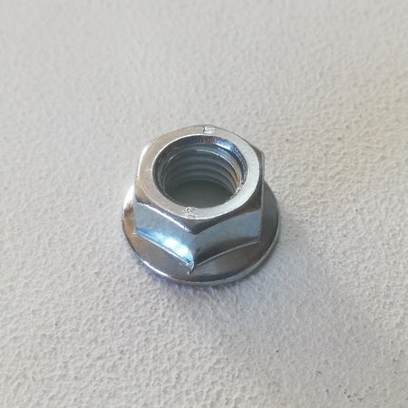 M 8 chiave 13 - 100pz dado esagonale flangiato zincato passo grosso