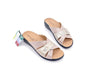GRUNLAND Ciabatte Donna Essi Platino
