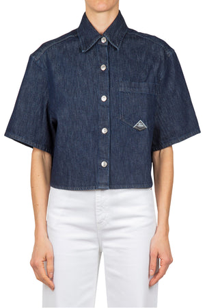 Roy Roger's Roy Rogers - Camicia - 450874 - Denim scuro da donna