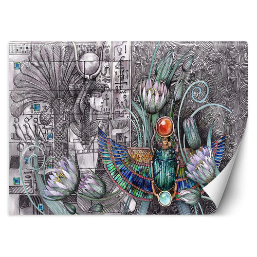 Carta Da Parati, 3D Egitto Faraone Astratto