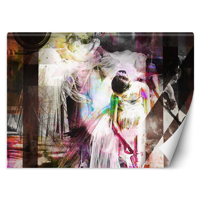 Carta Da Parati, Ballerina Astratta Vintage