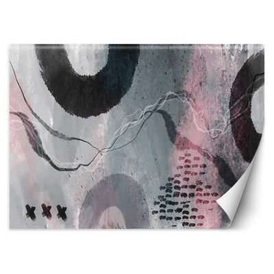 Carta Da Parati, Cerchi astratti 3D Boho