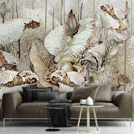 Carta Da Parati, Fiori di loto santo