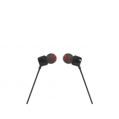 Cuffie Auricolari Jbl Tune 110 - Collegamento Jack 3,5mm - Risposta In Frequenza: 20 - 20.000 - Microfono Incorporato - Impedenza: 16 Ohm - Sensibili
