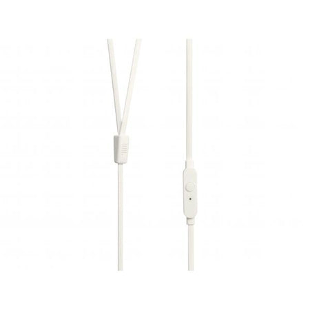Cuffie auricolari in-ear Jbl T110 - leggere con comando/microfono universale ad un pulsante - Colore Bianco