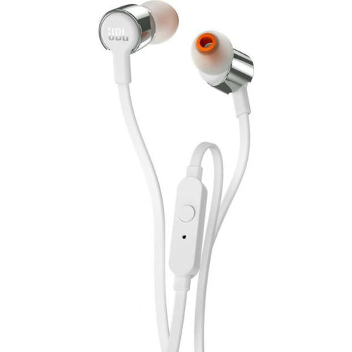 Cuffie Auricolari IN-Ear Jbl T210 - Leggere Con Telecomando/microfono Universale Ad Un Pulsante - Colore Grigio