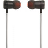 Cuffie auricolari in-ear Jbl T290 - leggere con corpo in metallo e telecomando/microfono universale ad un pulsante - Colore Nero