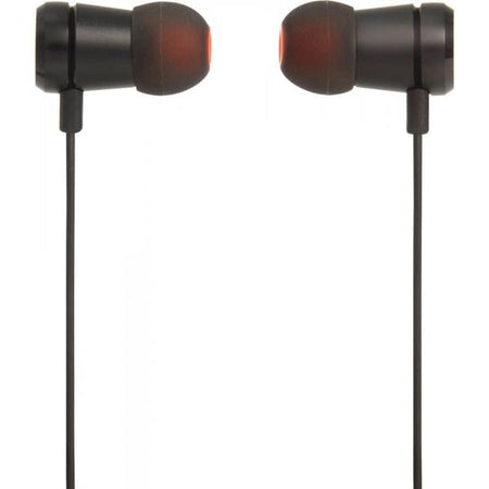 Cuffie auricolari in-ear Jbl T290 - leggere con corpo in metallo e telecomando/microfono universale ad un pulsante - Colore Nero