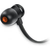 Cuffie auricolari in-ear Jbl T290 - leggere con corpo in metallo e telecomando/microfono universale ad un pulsante - Colore Nero