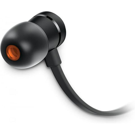 Cuffie auricolari in-ear Jbl T290 - leggere con corpo in metallo e telecomando/microfono universale ad un pulsante - Colore Nero