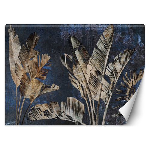 Carta Da Parati, Foglie di banano natura piante