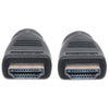 Cavo HDMI CL3 High Speed con Ethernet A/A M/M 10m Nero
