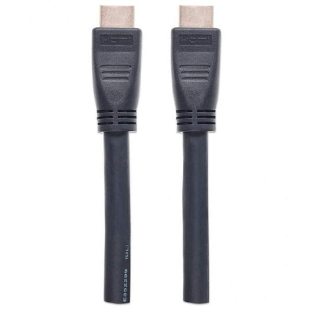 Cavo HDMI CL3 High Speed con Ethernet A/A M/M 10m Nero