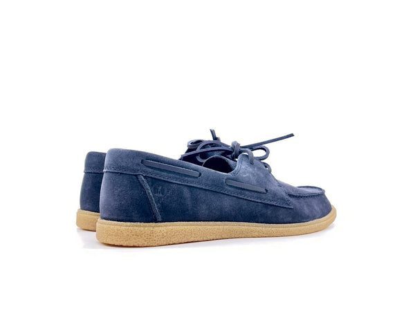 CLARKS Mocassino uomo Clarkbay Go suede blu