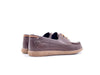 CLARKS Mocassino uomo Bratton Boat pelle dark marrone