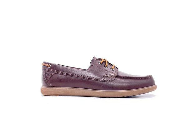 CLARKS Mocassino uomo Bratton Boat pelle dark brown