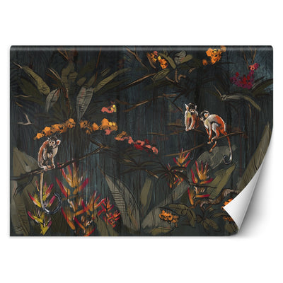 Carta Da Parati, Scimmie nella giungla