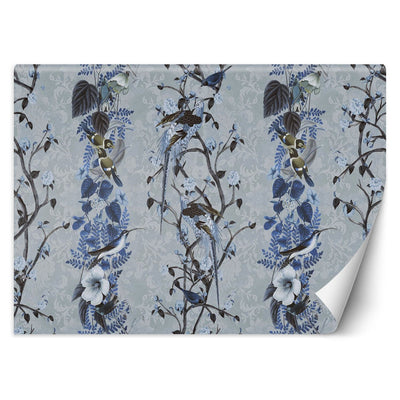 Carta Da Parati, Uccelli boho su rami