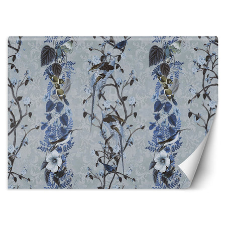 Carta Da Parati, Uccelli boho su rami