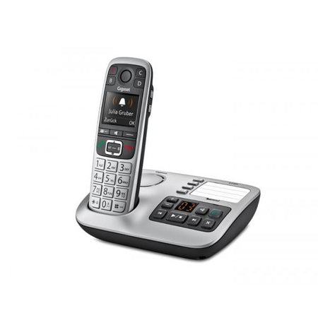 GIGASET E560A (PLATINO) - TELEFONO CORDLESS - VIVAVOCE - SEGRETERIA