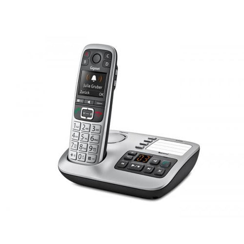 GIGASET E560A (PLATINO) - TELEFONO CORDLESS - VIVAVOCE - SEGRETERIA