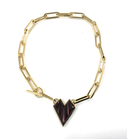 REBECCA - Collana in Bronzo e Polimeri