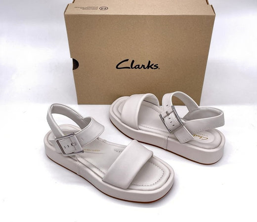 CLARKS Sandali Donna Off White