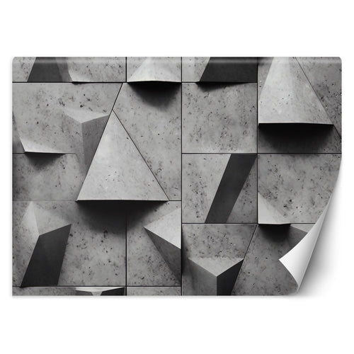 Carta Da Parati, Forme geometriche concrete 3D