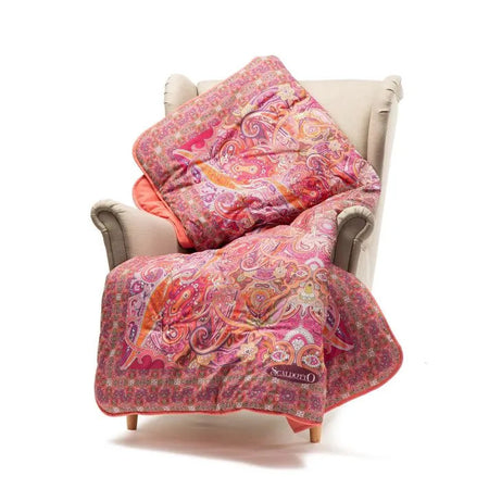 Scaldotto Mandarin ! Caleffi Plaid  in cotone - Eccellenza e Stile
