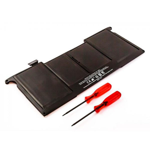 CoreParts MBXAP-BA0005 ricambio per laptop Batteria (Laptop Battery for Apple - 37.96Wh 4 Cell Li-Pol 7.3V - 5200mAh Black 38Wh 4 Cell Li-Pol 7.3V 5200mAh Black Macbook Air 11 A1465 Mid - Warranty: 1