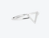 Anihma - ANELLO TRIANGOLO VUOTO - ARGENTO