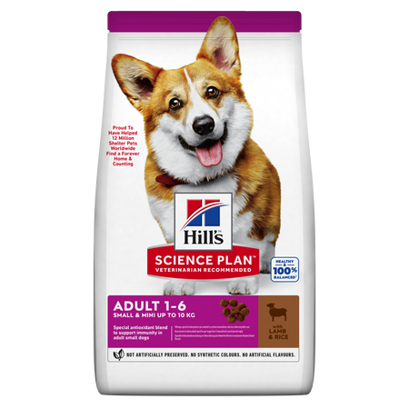 Hill's Mantenimento secco Cani Adulti Mini agnello e riso 1,5 kg