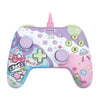 Controller cablato - KONIX - Hello Kitty - Nintendo Switch, Switch OLED e PC - Funzione vibrazione - Cavo da 3 m - Viola e rosa