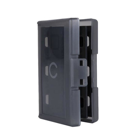 Custodia protettiva e per il trasporto - KONIX - Per cartucce di gioco Nintendo Switch 2 - Antiurto - 24 scomparti - Nero