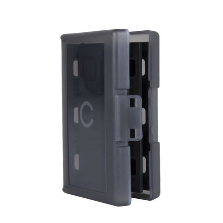 Custodia protettiva e per il trasporto - KONIX - Per cartucce di gioco Nintendo Switch 2 - Antiurto - 24 scomparti - Nero