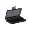 Custodia protettiva e per il trasporto - KONIX - Per cartucce di gioco Nintendo Switch 2 - Antiurto - 24 scomparti - Nero
