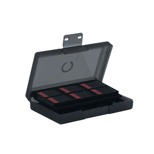 Custodia protettiva e per il trasporto - KONIX - Per cartucce di gioco Nintendo Switch 2 - Antiurto - 24 scomparti - Nero