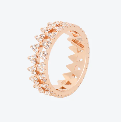 Anihma - ANELLO CORONA PAVÉ