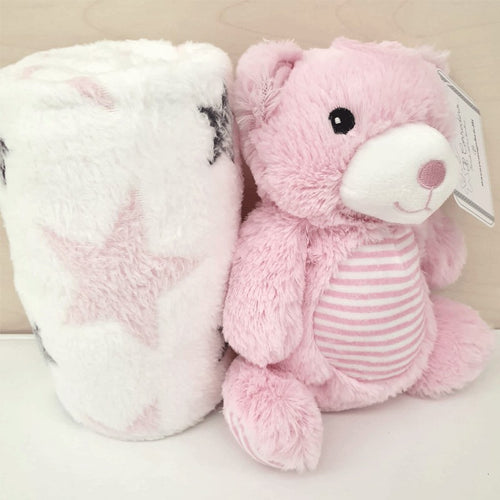 Plaid bimbo con peluche Orsetto Nazareno Gabrielli