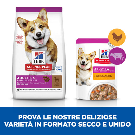 Hill's Mantenimento secco Cani Adulti Mini agnello e riso 1,5 kg