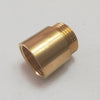 Prolunga MF da 3/4 x 30mm in ottone giallo