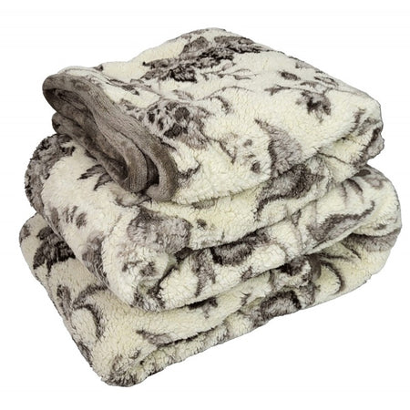 Plaid matrimoniale in pile Canazei