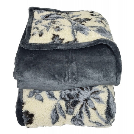 Plaid matrimoniale in pile Canazei