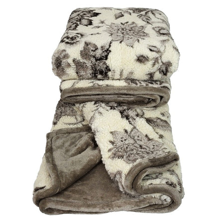 Plaid matrimoniale in pile Canazei