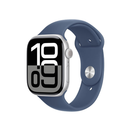 Apple Watch Serie10 46mm ac/silver sb/denim s/m mwwl3qc/a eu