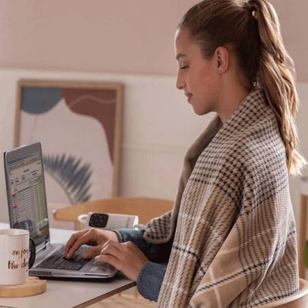 Plaid riscaldabile Elegance Imetec 180x140 cm